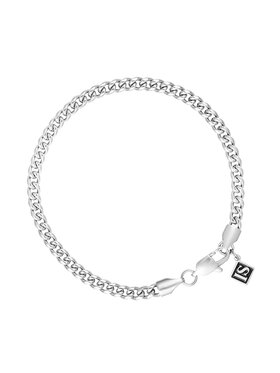 ICED STUFF ICED STUFF Rokassprādze Miami Cuban Link Baltais zelts