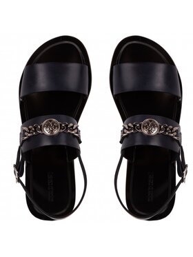 Roberto Cavalli Roberto Cavalli Sandále 1076 B Tmavomodrá