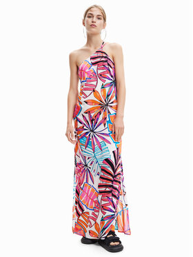 Desigual Desigual Sommerkleid 23SWMW06 Bunt Regular Fit