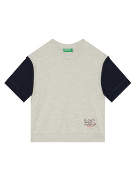 United Colors Of Benetton United Colors Of Benetton Светр 3BC1G10IN Сірий Regular Fit