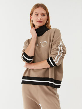 Liu Jo Sport Liu Jo Sport Rolák TF3215 MA63M Béžová Regular Fit
