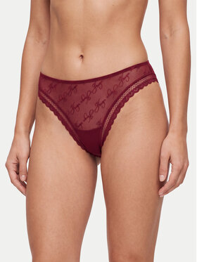 HUGO HUGO Brazilian Damenslip 50566780 Dunkelrot