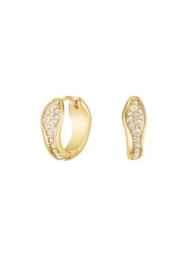 Rosefield Rosefield Kolczyki Pavé Collection Złoty