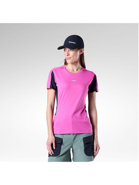 Rossignol Rossignol Koszulka techniczna W Hiking Tee Fioletowy jasny Regular Fit