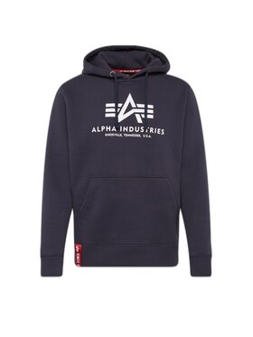 Alpha Industries Alpha Industries Bluza AI.178312-02-XXL Granatowy Regular Fit
