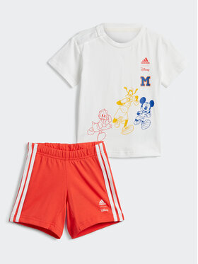 adidas Ensemble T-shirt et short de sport Trefoil Shorts Tee Set IB8641  Violet Regular Fit