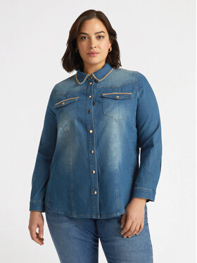 Fiorella Rubino Fiorella Rubino Camicia 5469T001253N024 Blu Regular Fit