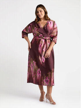 Fiorella Rubino Fiorella Rubino Sukienka koktajlowa 7049T001694N0V2 Różowy Regular Fit