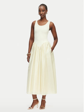 Bardot Bardot Vasaras kleita Lorie 60385DB Krēmkrāsas Regular Fit