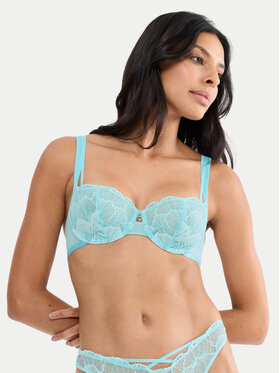 Triumph Triumph Biustonosz balkonetka Palina Moonlight Kiss 10224870 Turkusowy