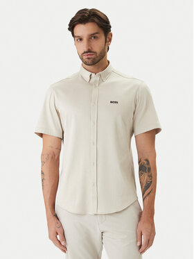 BOSS BOSS Koszula ST Motion 50555951 Beżowy Regular Fit