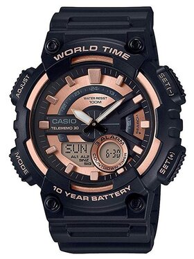 Casio Casio Zegarek AEQ-110W-1A3VEF Czarny