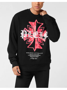 PHILIPP PLEIN PHILIPP PLEIN Felpa 25965 Nero Regular Fit