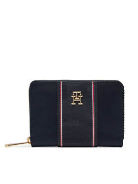 Tommy Hilfiger Tommy Hilfiger Portofel Mare de Damă Poppy Med Za Corp AW0AW17268 Bleumarin