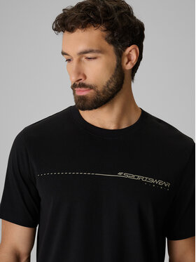 4F 4F T-Shirt BRAND CODE Czarny Regular Fit