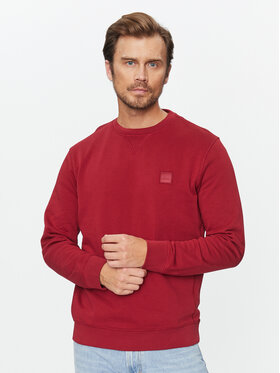 Boss Boss Суитшърт Westart 50468443 Червен Regular Fit