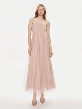 Kontatto Kontatto Večerní šaty SU308 Růžová Regular Fit