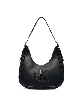 Calvin Klein Calvin Klein Handtasche Bold Ck Crescent Bag LV04F3427G Schwarz