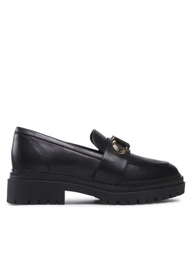 MICHAEL Michael Kors MICHAEL Michael Kors Κλειστά παπούτσια Parker Lug Loafer 40F2PKFP1L Μαύρο