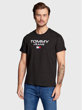 Tommy Jeans Tommy Jeans Тишърт Entry DM0DM15682 Черен Regular Fit