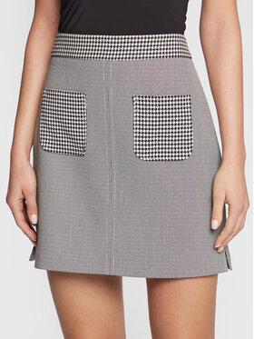 NAF NAF NAF NAF Miniszoknya Epuce THNJ14 Fekete Regular Fit