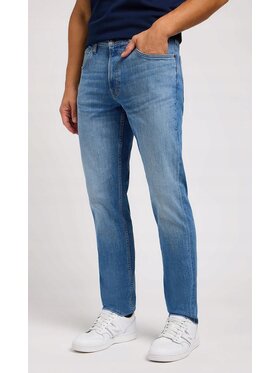 Lee Lee Jeansy Brooklyn Straight Niebieski Regular Fit