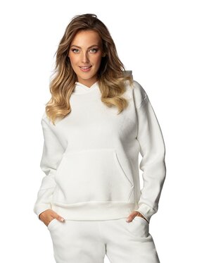 DKaren Sport DKaren Sport Bluza DK-K-B6 Écru Regular Fit