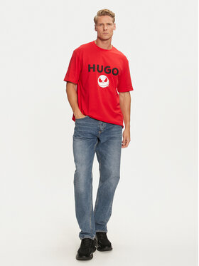 Hugo T-shirt 50537986 Crvena Regular Fit