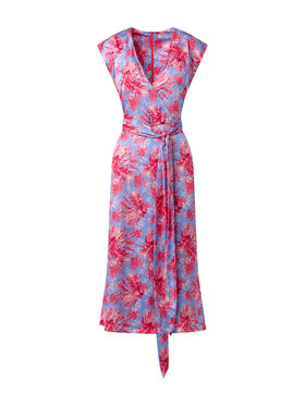 QUIOSQUE QUIOSQUE Každodenné šaty GARETA DRESS Modrá Regular Fit