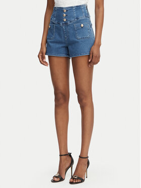 Guess Guess Джинсові шорти W6GD56 D0849 Голубий Regular Fit