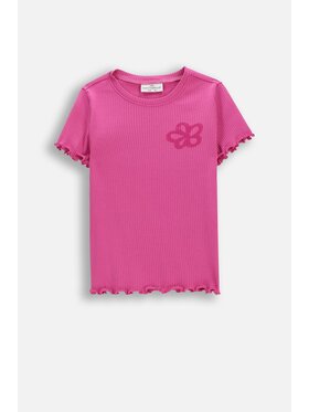 Coccodrillo Coccodrillo T-Shirt WC6143203RGK-007 Różowy Regular Fit