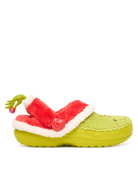 Crocs Crocs Iešļūcenes Classic Lined Clog 211688 Zaļš