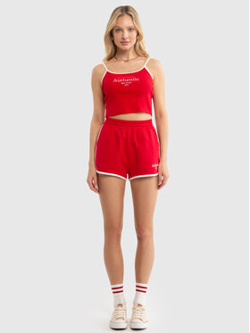BIG STAR BIG STAR Szorty sportowe KARNELIA_603_110 Czerwony Active Fit