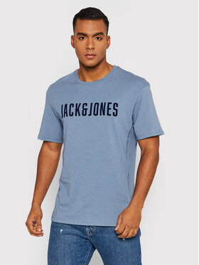 Jack&Jones Jack&Jones Marškinėliai Brice 12198006 Mėlyna Relaxed Fit