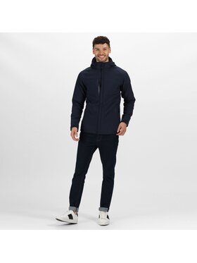 Regatta Regatta Kurtka softshell RG1526 Granatowy Classic Fit