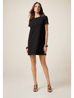 Oltre Oltre Vestito da giorno 7020R004974N033 Nero A-Line Fit