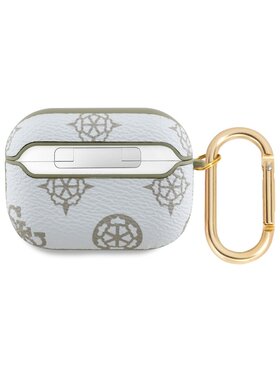 Guess Guess Etui na słuchawki AirPods Pro 2 - 4G Hook Biały