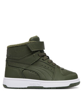 Puma Puma Sneakersy Rebound Slam Mid Wtr 40880402 Zielony ciemny