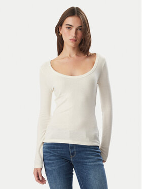 Guess Guess Bluse W6BP18 K6246 Creme Regular Fit