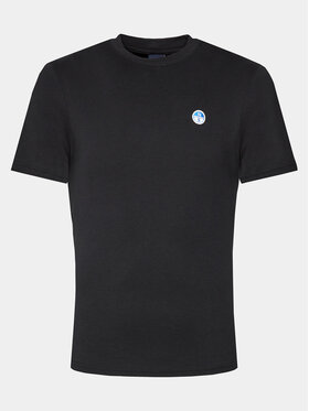 North Sails North Sails T-Shirt Bollo 692970 Černá Regular Fit