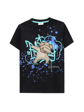 Coccodrillo Coccodrillo T-shirt WC5143203VBB Crna Regular Fit