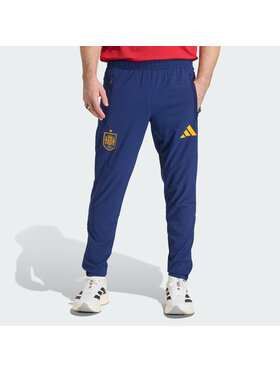 adidas adidas Spodnie materiałowe 162168 Błękitny Regular Fit