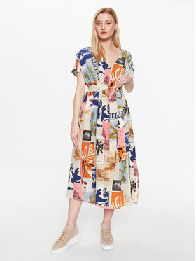Weekend Max Mara Weekend Max Mara Haljina za svaki dan Cursore 2352210531 Šarena Regular Fit