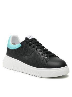 Emporio Armani Emporio Armani Sneakersy X3X024 XN203 Q856 Čierna