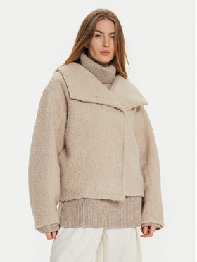 Gina Tricot Gina Tricot Kevad-sügis jope 22613 Beež Oversize