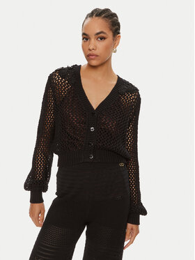 TWINSET TWINSET Kardigán 241TT3122 Fekete Regular Fit