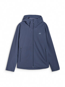 4F 4F Μπουφάν μεταβατικό 4FWSS25TTJAM704-22S Μαύρο Regular Fit
