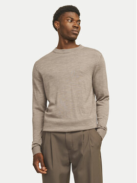 Jack&Jones Jack&Jones Пуловер Merino 12216817 Сив Regular Fit