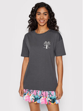 Femi Stories Femi Stories Majica Loose Siva Regular Fit