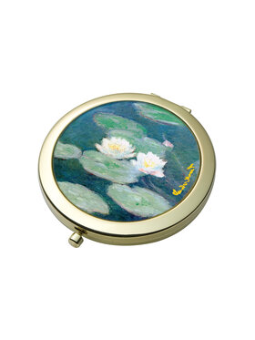 Goebel Goebel Lusterko kieszonkowe Monet - Lilie wodne Złoty
